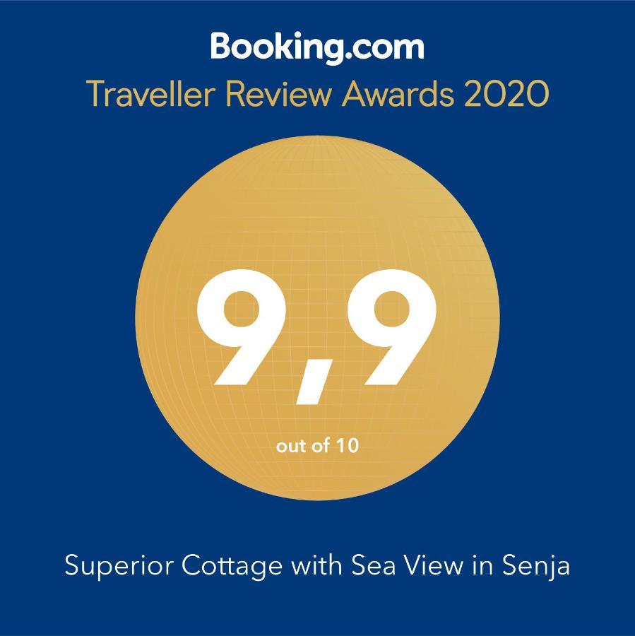 Superior Cottage With Sea View In Senja Senjehesten Bagian luar foto