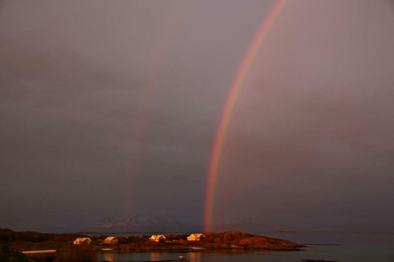 Superior Cottage With Sea View In Senja Senjehesten Bagian luar foto