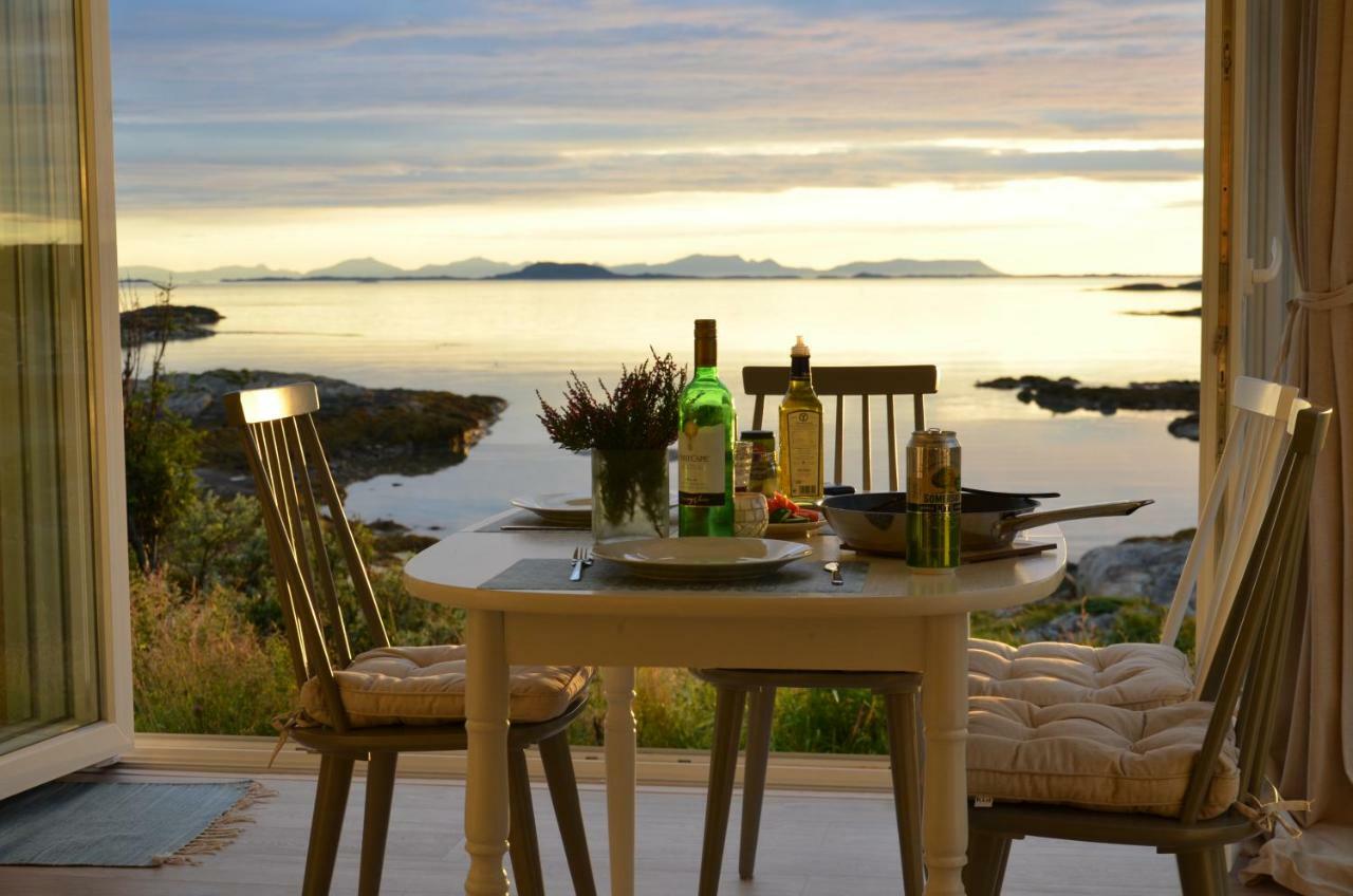 Superior Cottage With Sea View In Senja Senjehesten Bagian luar foto