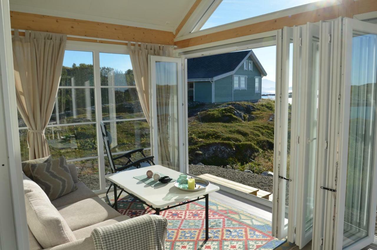 Superior Cottage With Sea View In Senja Senjehesten Bagian luar foto