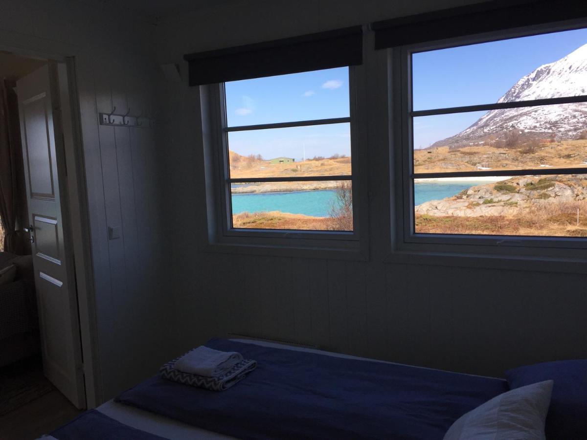 Superior Cottage With Sea View In Senja Senjehesten Bagian luar foto